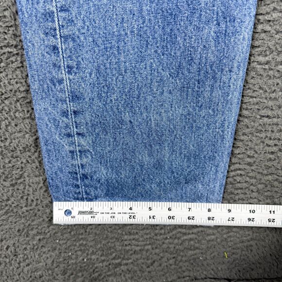 Levis 501 Jeans Mens 36x36 Blue Straight Fit Button Fly Light Wash Denim Pants - Picture 16 of 16